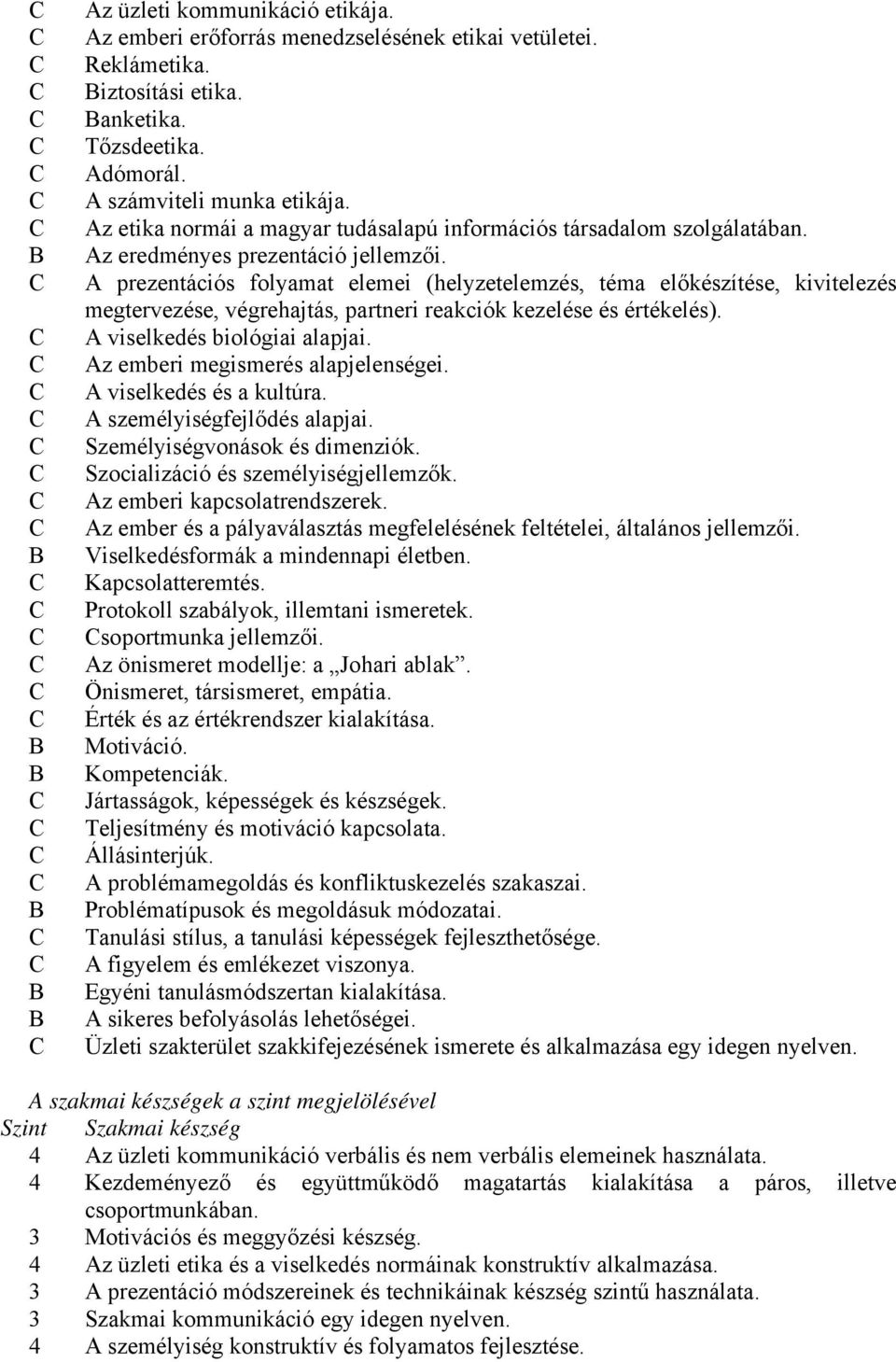 A prezentációs folyamat elemei (helyzetelemzés, téma előkészítése, kivitelezés megtervezése, végrehajtás, partneri reakciók kezelése és értékelés). A viselkedés biológiai alapjai.