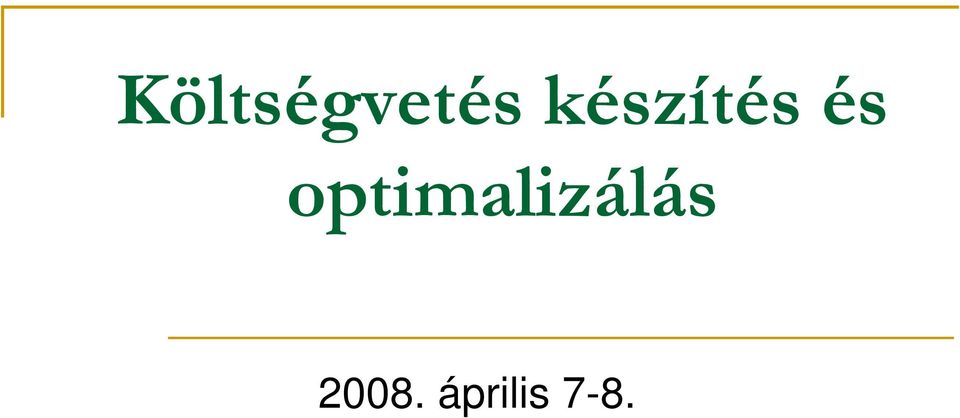 optimalizálás