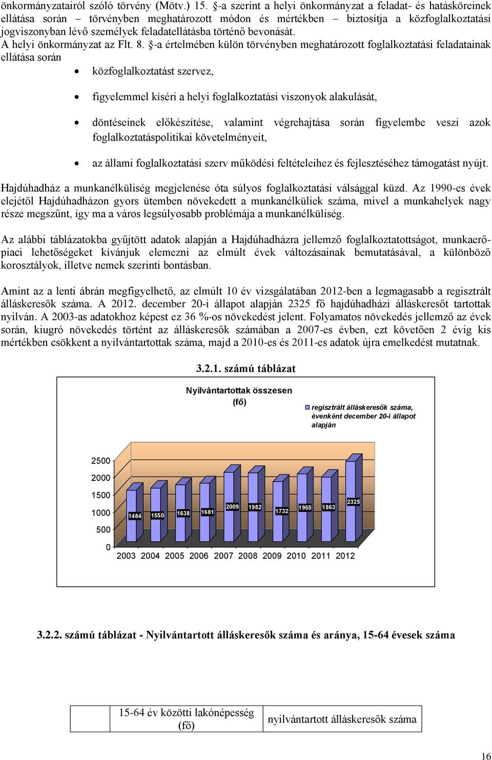 történő bevonását. A helyi önkormányzat az Flt. 8.