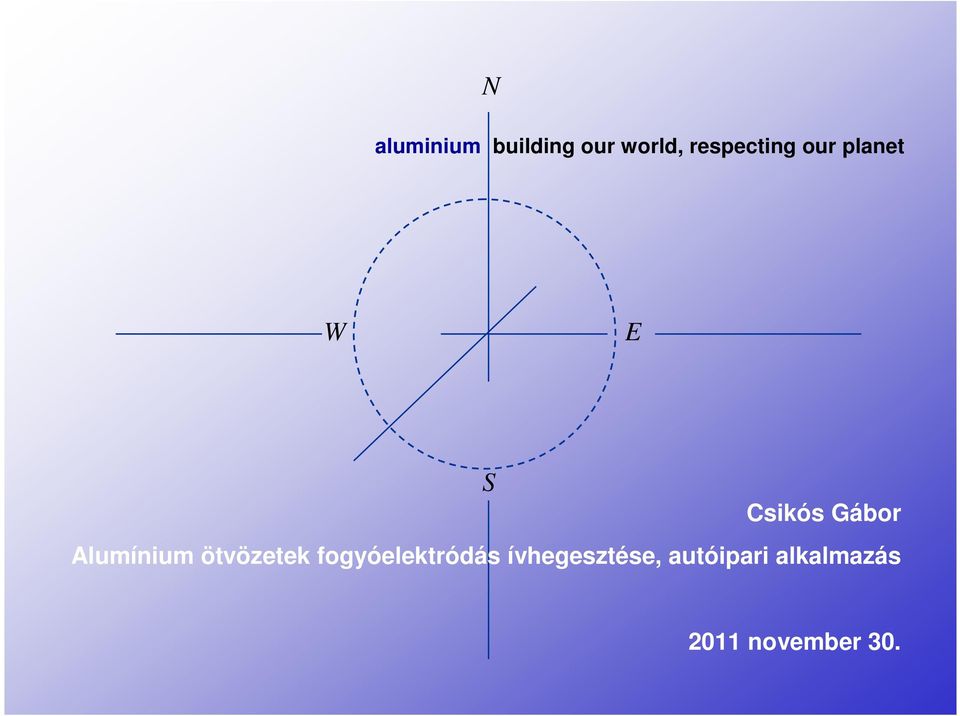 Alumínium ötvözetek fogyóelektródás