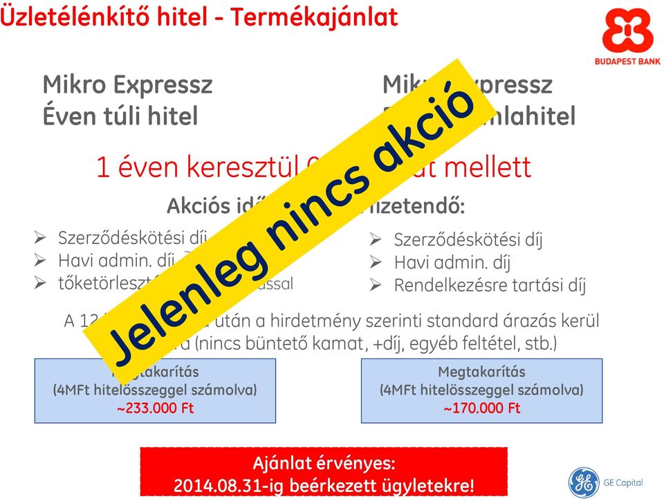 díj Rendelkezésre tartási díj A 12 hónap lejárta után a hirdetmény szerinti standard árazás kerül beállításra (nincs büntető kamat, +díj, egyéb