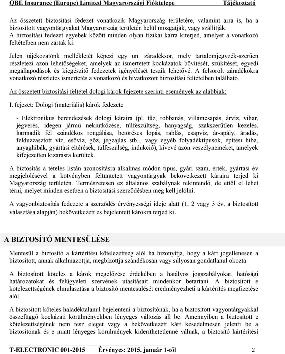 MENTESÜLÉSE TELECTRONIC