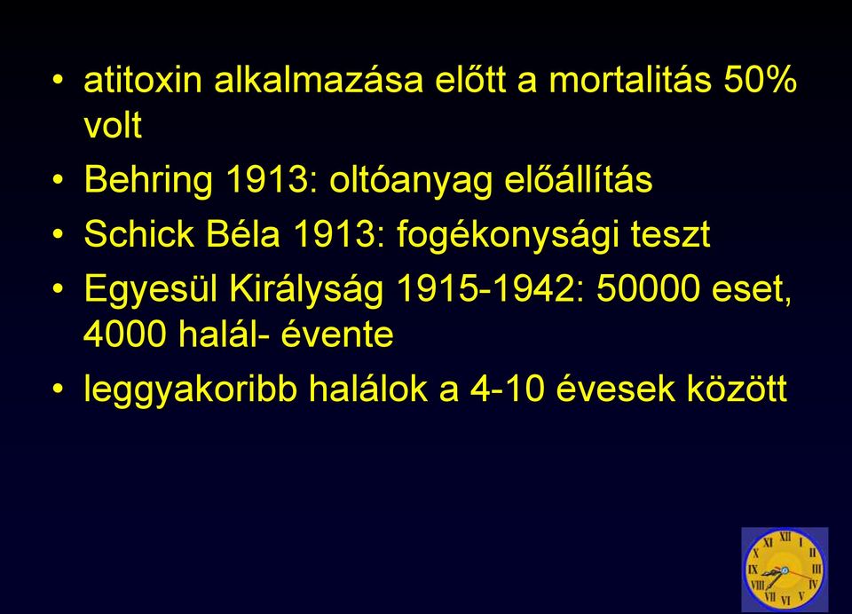 fogékonysági teszt Egyesül Királyság 1915-1942: 50000