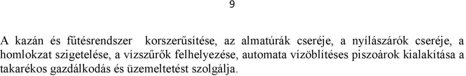 vízszűrők felhelyezése, automata vízöblítéses piszoárok