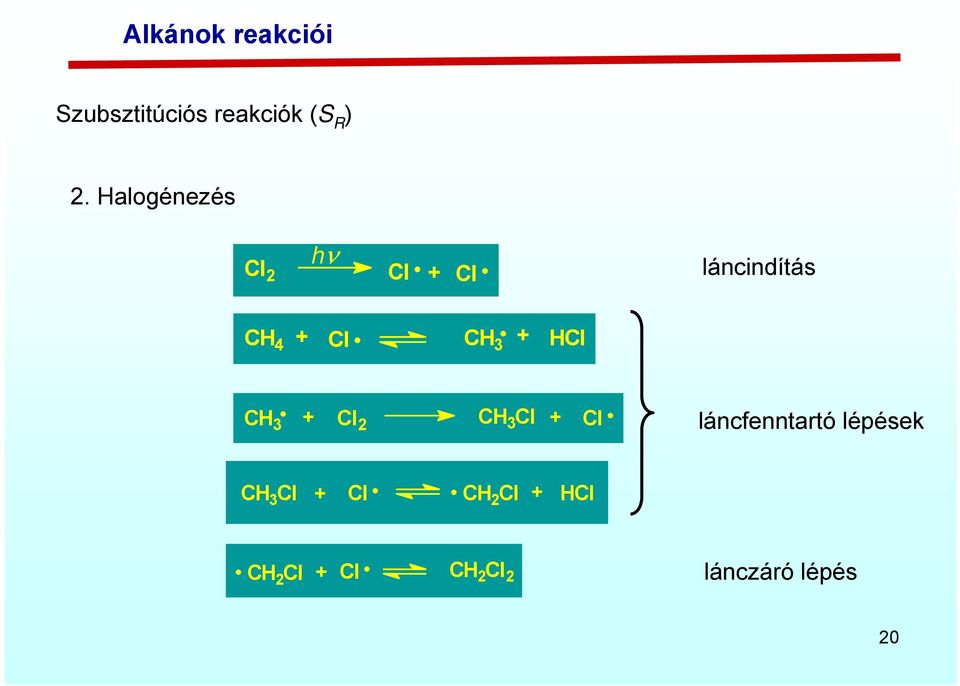 l 3 + l 3 + l 2 3 l + l láncfenntartó lépések