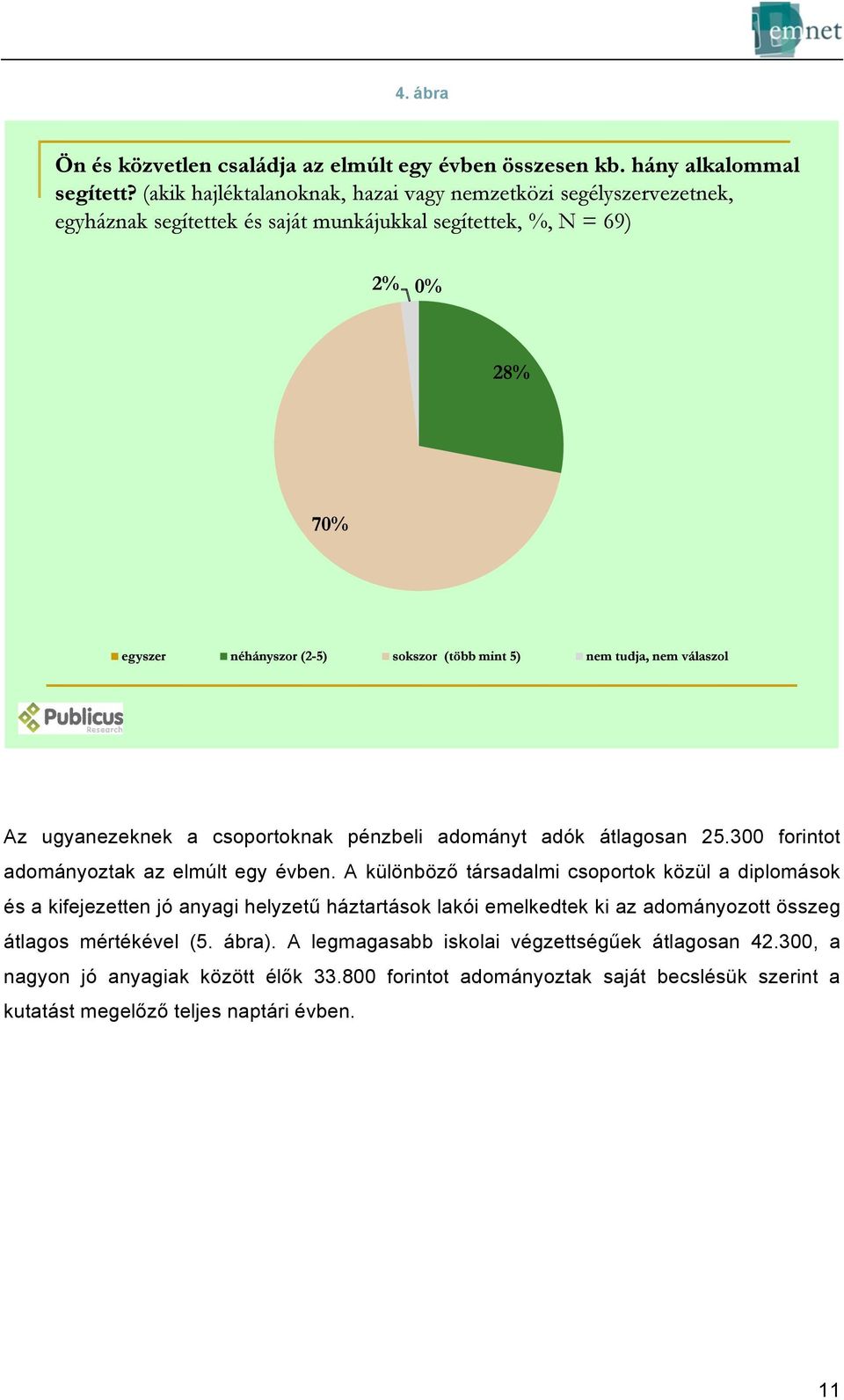 A különböző társadalmi csoportok közül a diplomások és a kifejezetten jó anyagi helyzetű háztartások lakói emelkedtek