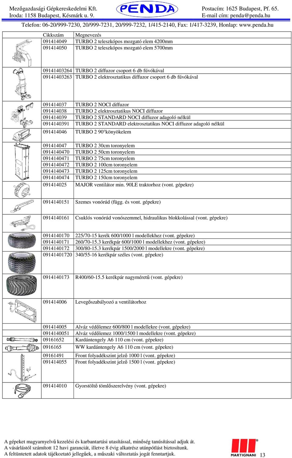 elektrosztatikus NOCI diffuzor adagoló nélkül 091414046 TURBO 2 90 könyökelem 091414047 TURBO 2 30cm toronyelem 0914140470 TURBO 2 50cm toronyelem 0914140471 TURBO 2 75cm toronyelem 0914140472 TURBO