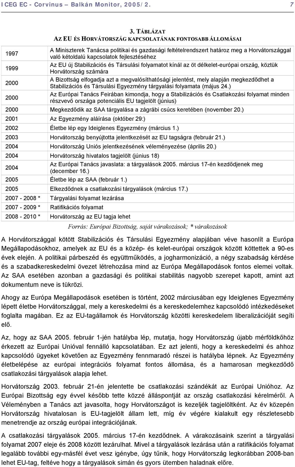 Az EU új Stabilizációs és Társulási folyamatot kínál az öt délkelet-európai ország, köztük Horvátország számára A Bizottság elfogadja azt a megvalósíthatósági jelentést, mely alapján megkezdődhet a