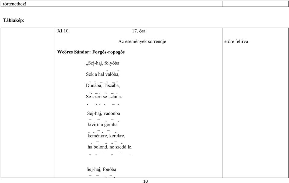 Sej-haj, folyóba _ Sok a hal valóba, _ _ Dunába, Tiszába, _ _ Se-szeri