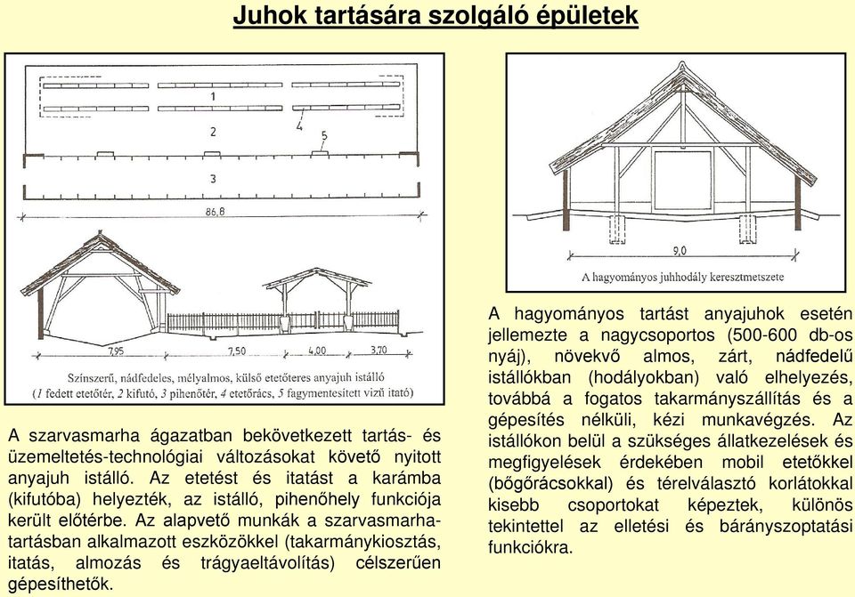 Az alapvető munkák a szarvasmarhatartásban alkalmazott eszközökkel (takarmánykiosztás, itatás, almozás és trágyaeltávolítás) célszerűen gépesíthetők.