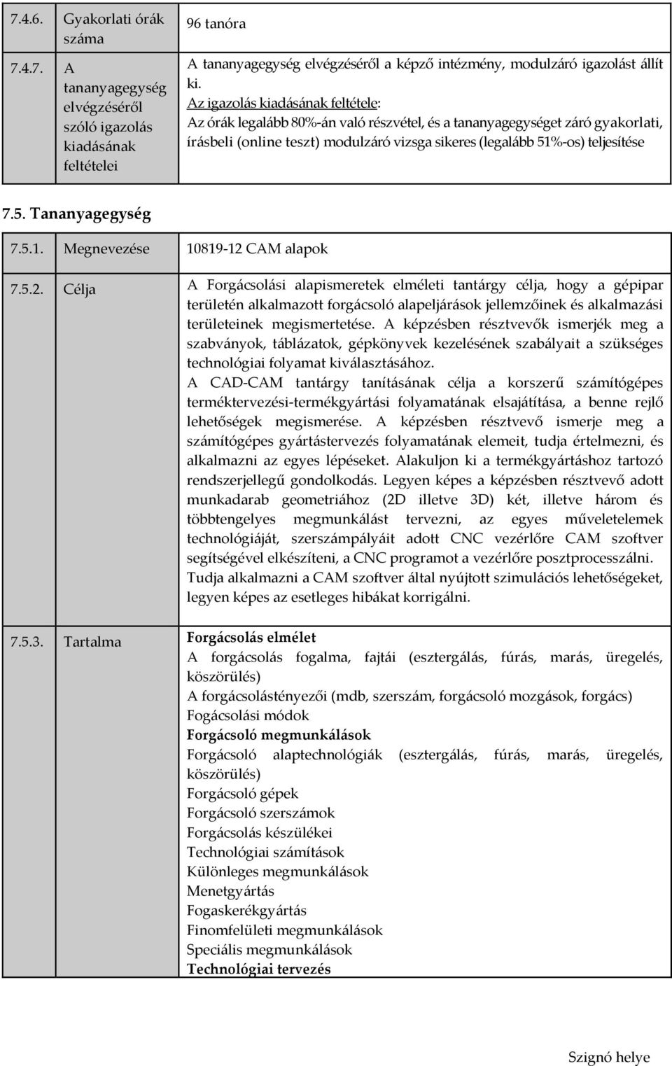 5.1. Megnevezése 10819-12 