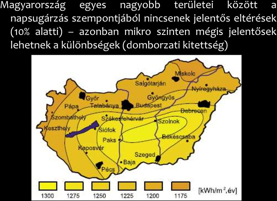 eltérések (10% alatti) azonban mikro szinten