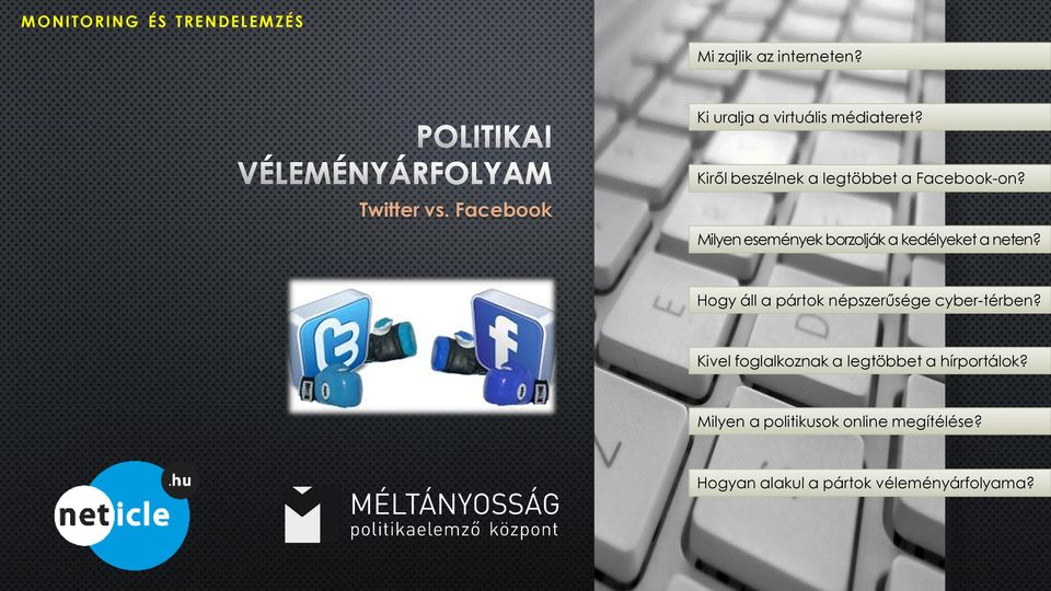 Milyen események borzolják a kedélyeket a neten? Hogy áll a pártok népszerűsége cyber-térben?
