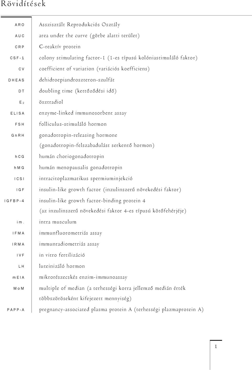 folliculus-stimuláló hormon 0 GnRH gonadotropin-releasing hormone (gonadotropin-felszabadulást serkentő hormon) 0 hcg humán choriogonadotropin 0 hmg humán menopausalis gonadotropin 0 ICSI