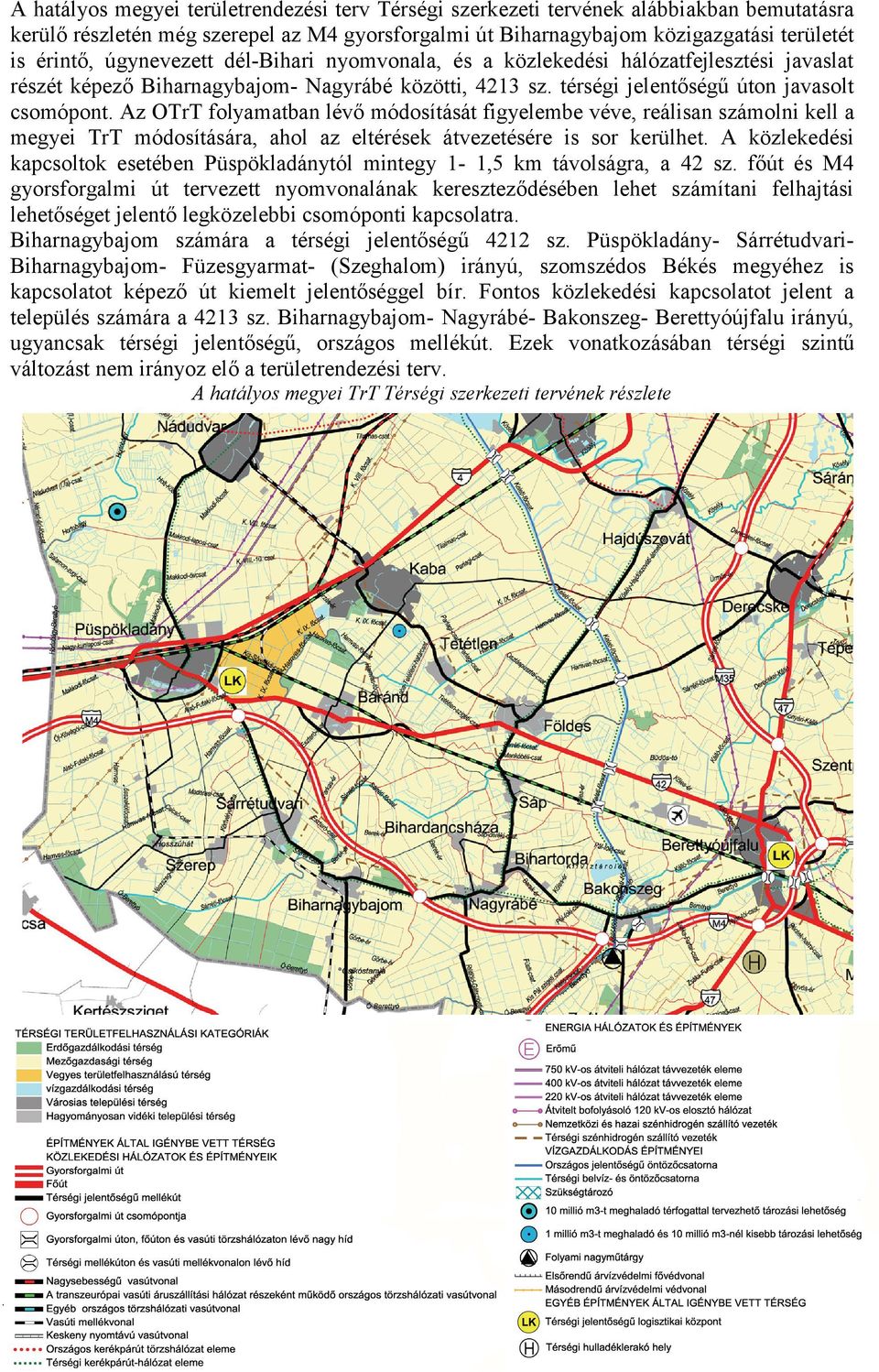 Az OTrT folyamatban lévő módosítását figyelembe véve, reálisan számolni kell a megyei TrT módosítására, ahol az eltérések átvezetésére is sor kerülhet.