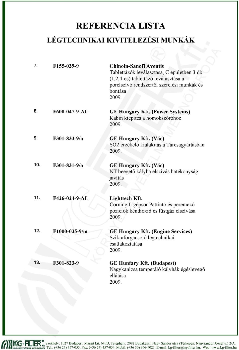 (1,2,4-es) tablettázó leválasztása a porelszívó rendszertől szerelési munkák és bontása Kabin kiépítés a homokszóróhoz SO2 érzékelő kialakítás a