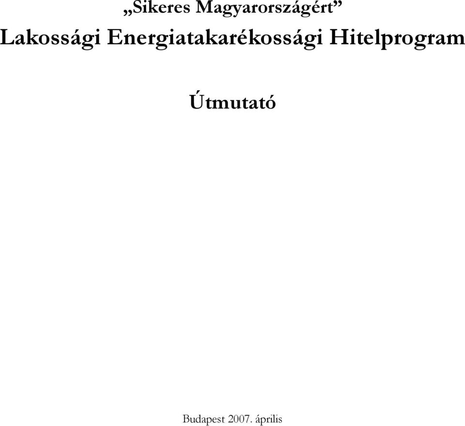 Energiatakarékossági