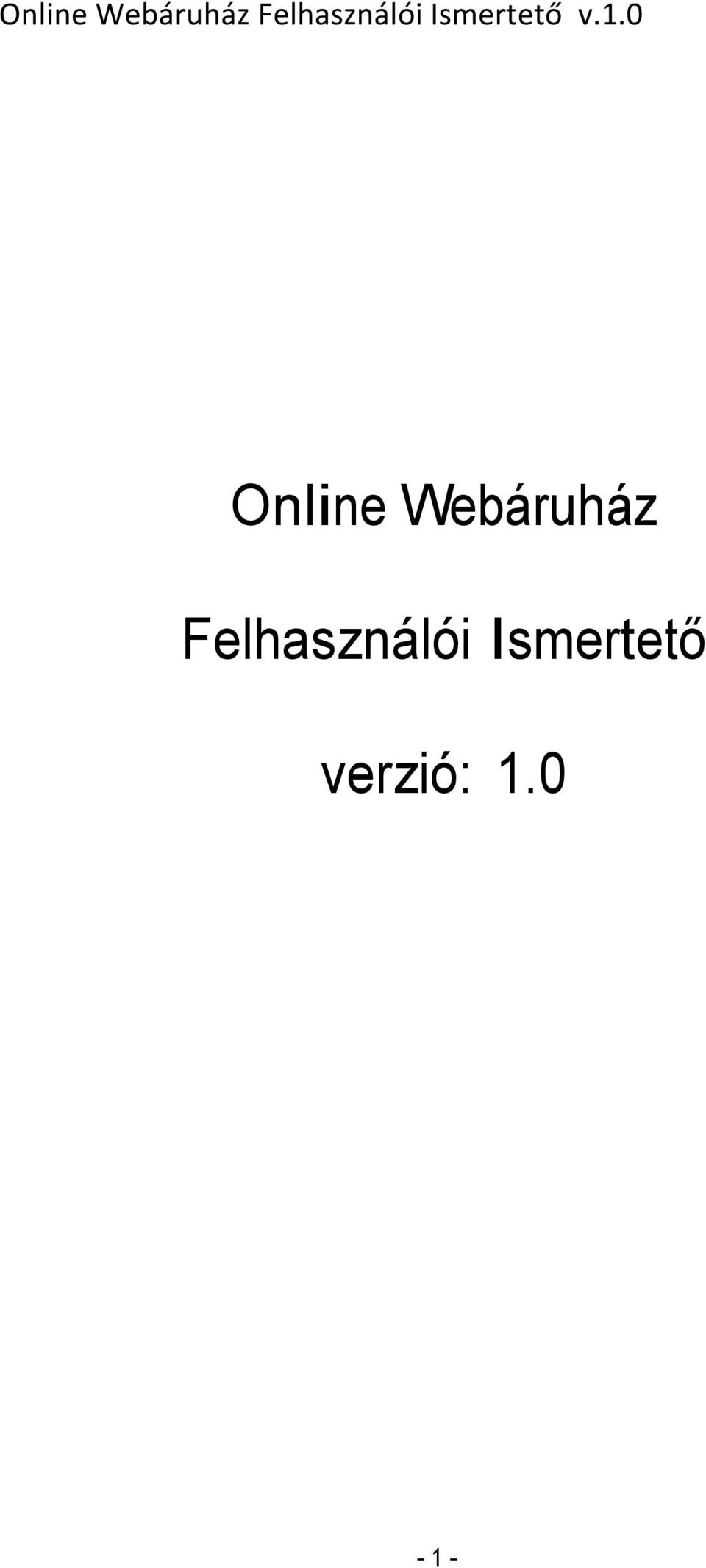 Felhasználói