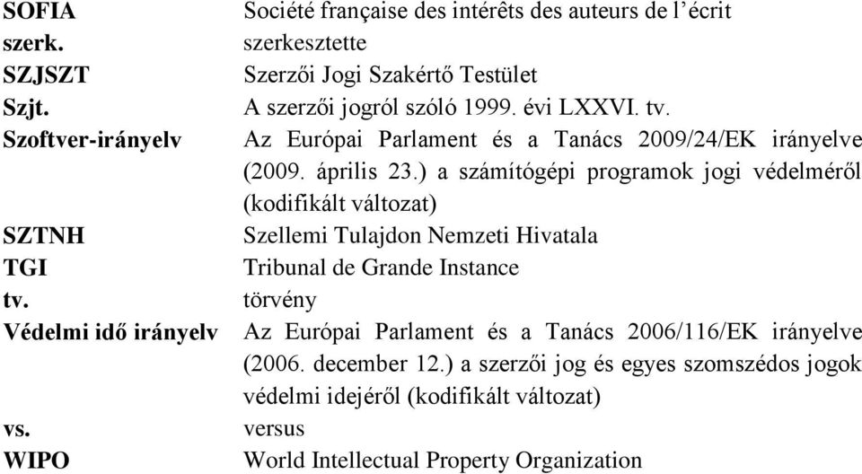 Az Európai Parlament és a Tanács 2009/24/EK irányelve (2009. április 23.