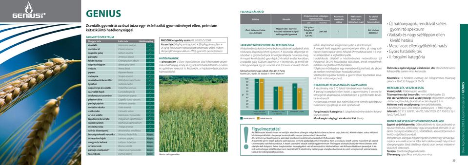 székfű lapulevelű keserűfű repcsényretek mezei tarsóka szőrös disznóparéj Cirsium arvense Galium aparine Ambrosia elatior Chenopodium album Apera spica-venti Avena fatua Papaver rhoeas Sinapis