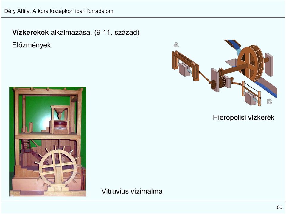 század) Előzmények: