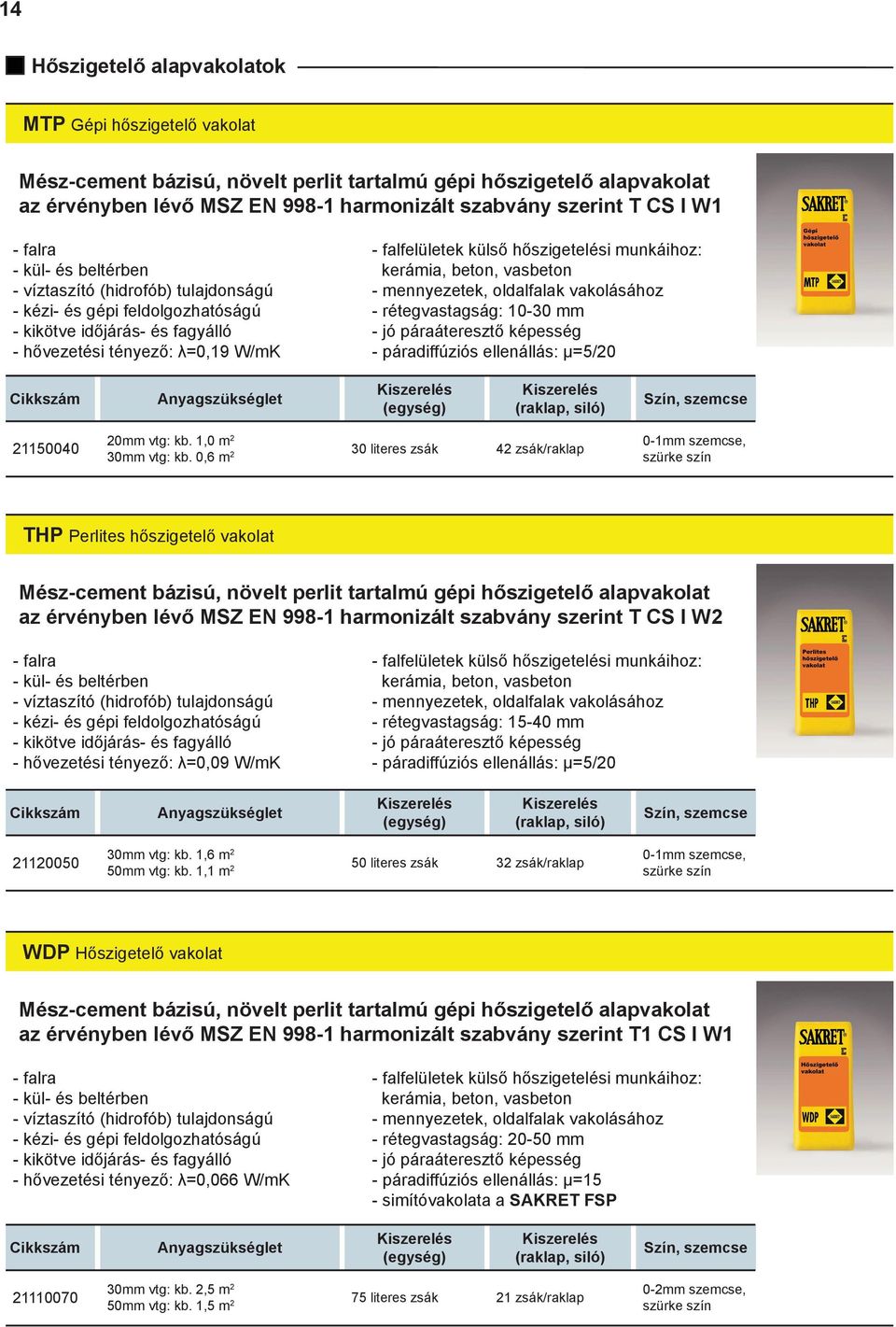 mm - jó páraáteresztő képesség - páradiffúziós ellenállás: μ=5/0 5000 0mm vtg: kb.,0 m 0mm vtg: kb.