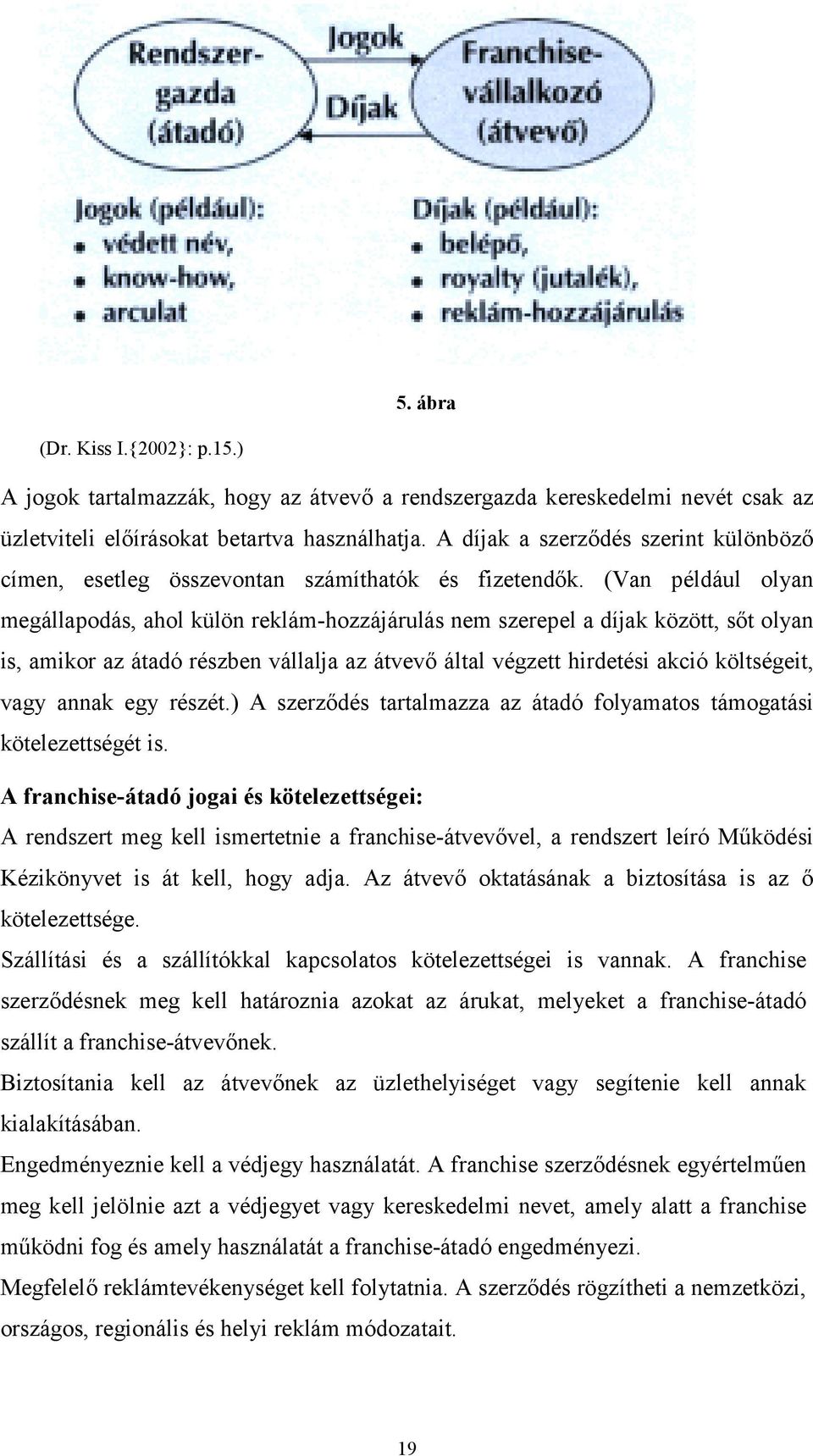 (Van például olyan megállapodás, ahol külön reklám-hozzájárulás nem szerepel a díjak között, sőt olyan is, amikor az átadó részben vállalja az átvevő által végzett hirdetési akció költségeit, vagy