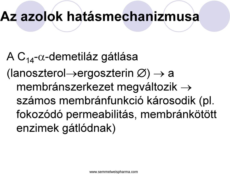 membránszerkezet megváltozik számos membránfunkció