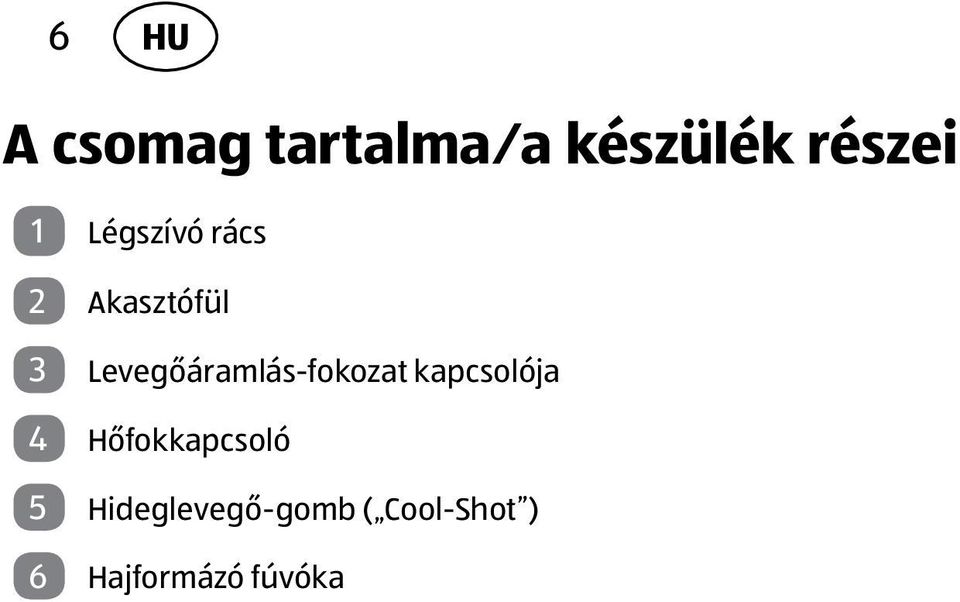 Levegőáramlás-fokozat kapcsolója 4