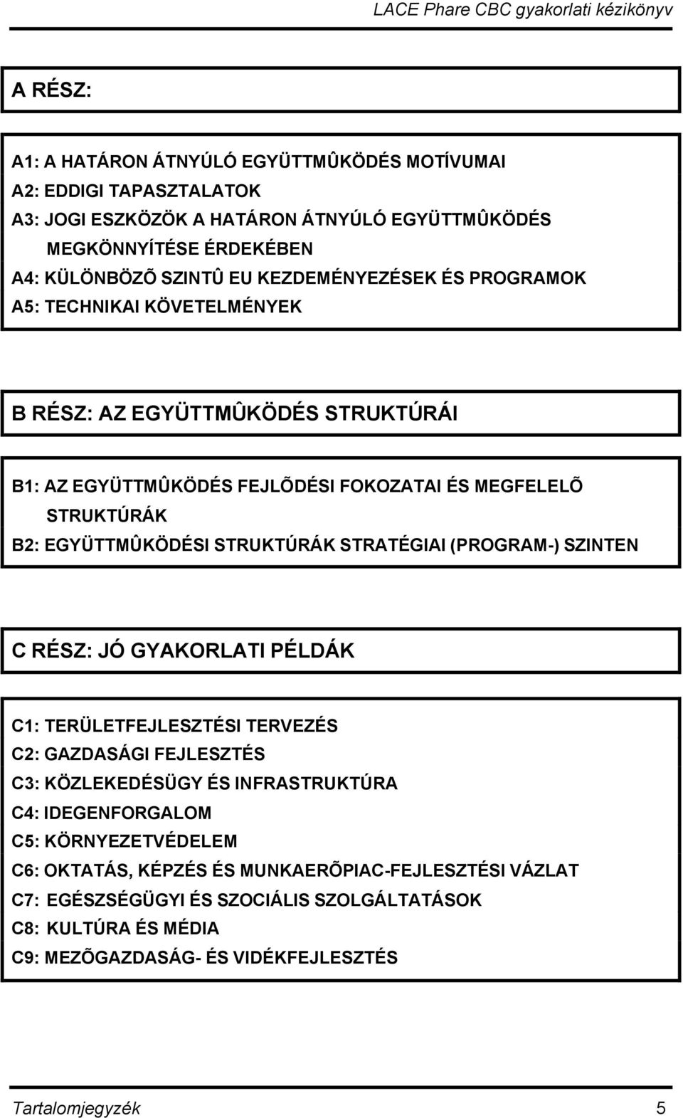 STRUKTÚRÁK STRATÉGIAI (PROGRAM-) SZINTEN C RÉSZ: JÓ GYAKORLATI PÉLDÁK C1: TERÜLETFEJLESZTÉSI TERVEZÉS C2: GAZDASÁGI FEJLESZTÉS C3: KÖZLEKEDÉSÜGY ÉS INFRASTRUKTÚRA C4: IDEGENFORGALOM