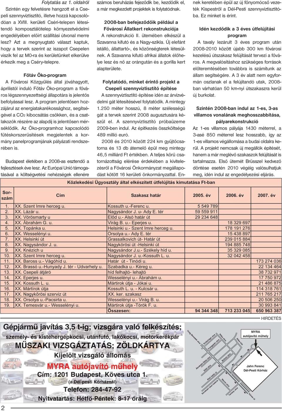 Azt a megnyugtató választ kaptuk, hogy a tervek szerint az iszapot Csepelen viszik fel az M0-ra és kerületünket elkerülve érkezik meg a Cséry-telepre.