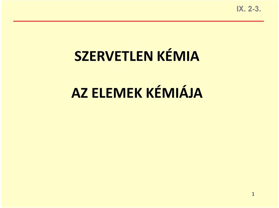 KÉMIA AZ