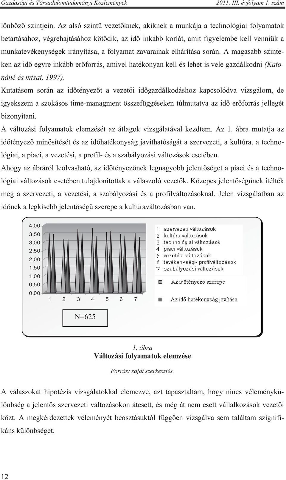 folyamat zavarainak elhárítása során. A magasabb szinteken az id egyre inkább er forrás, amivel hatékonyan kell és lehet is vele gazdálkodni (Katonáné és mtsai, 1997).