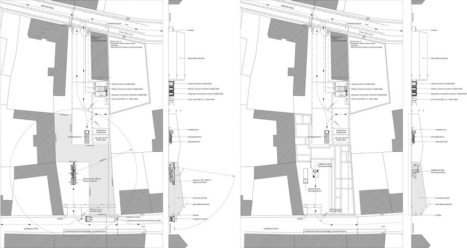 : eglévõ, egaradó épület zöld 00 BÁTHORIUTCA parkolási tilalo 2,90 TCA BÁTHORIUTCA zöld ORI U B ÁTH TCA ORI U 5, B ÁTH Báthori utca 4.