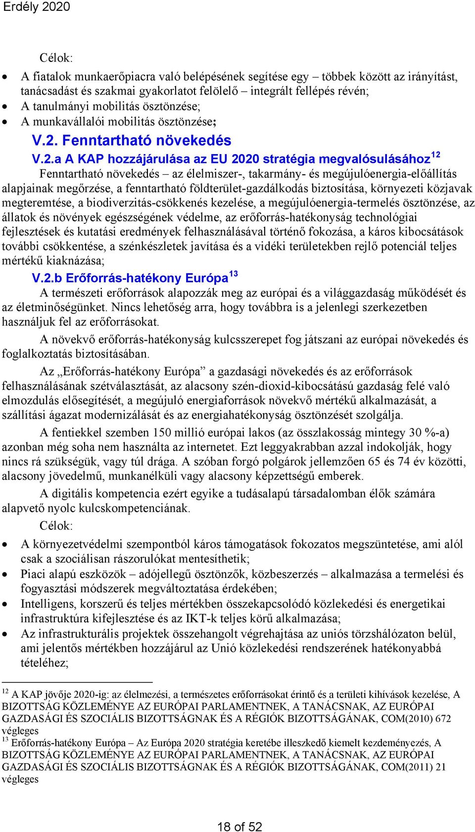 Fenntartható növekedés V.2.