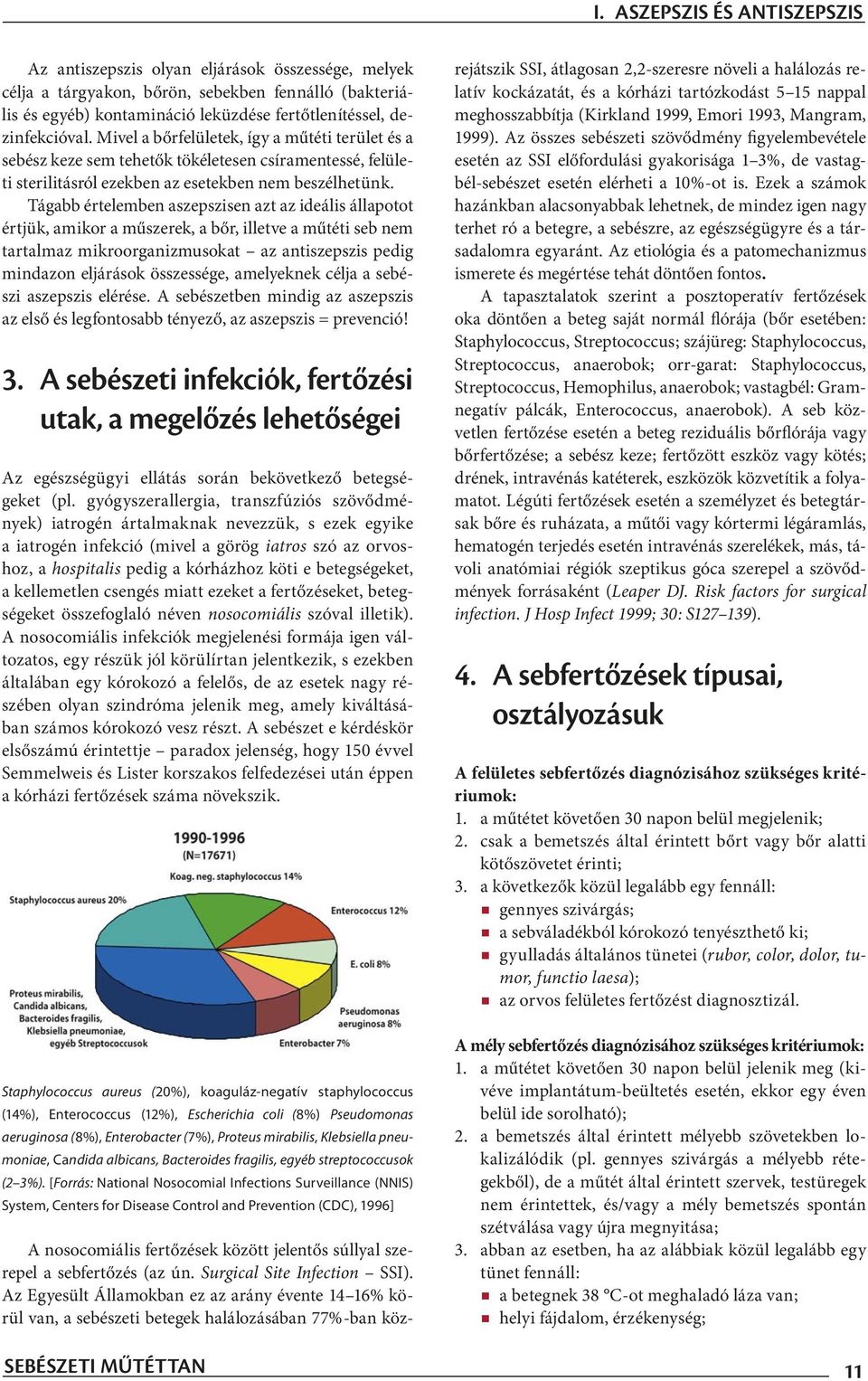 Tágabb értelemben aszepszisen azt az ideális állapotot értjük, amikor a műszerek, a bőr, illetve a műtéti seb nem tartalmaz mikroorganizmusokat az antiszepszis pedig mindazon eljárások összessége,