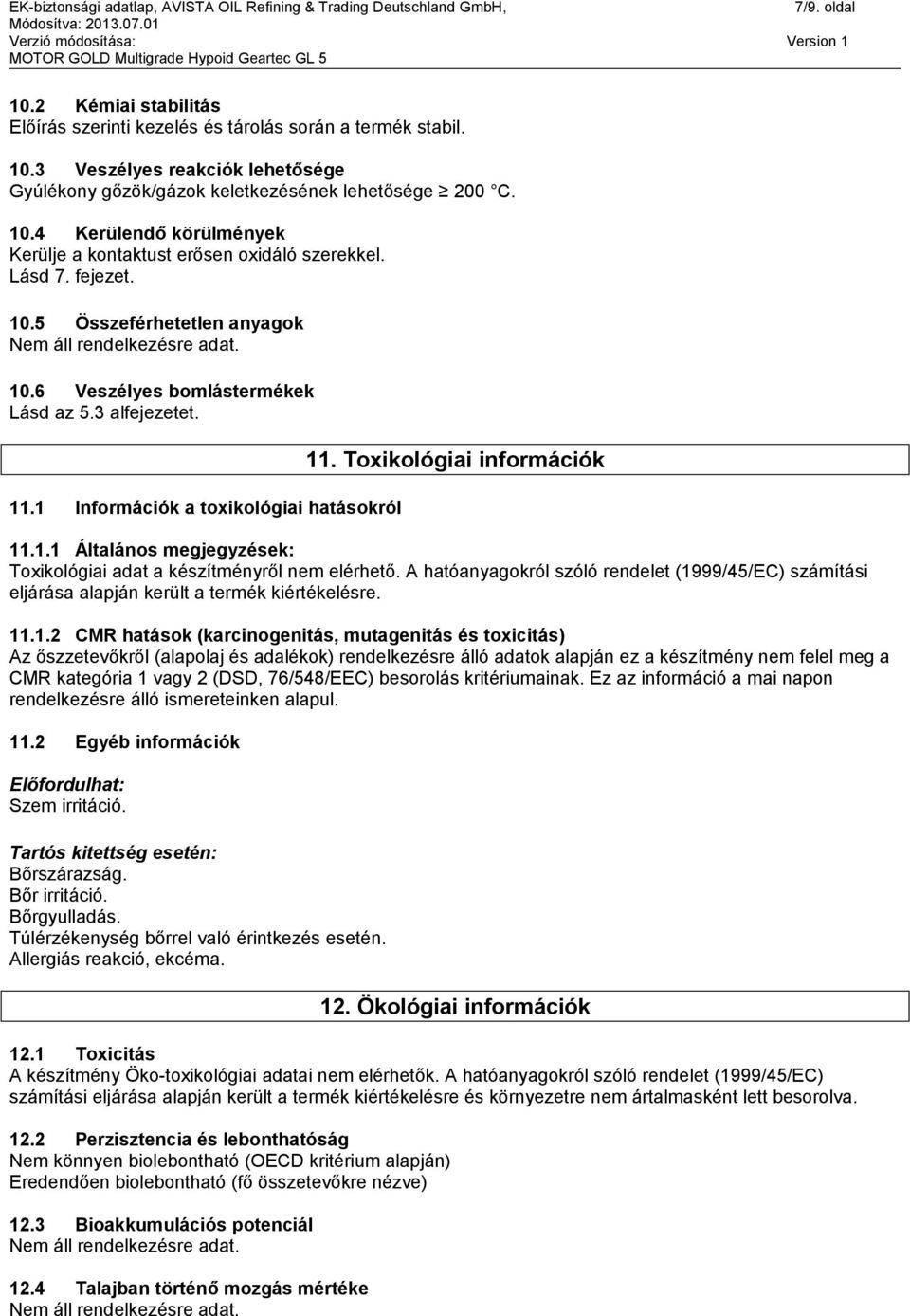 A hatóanyagokról szóló rendelet (19