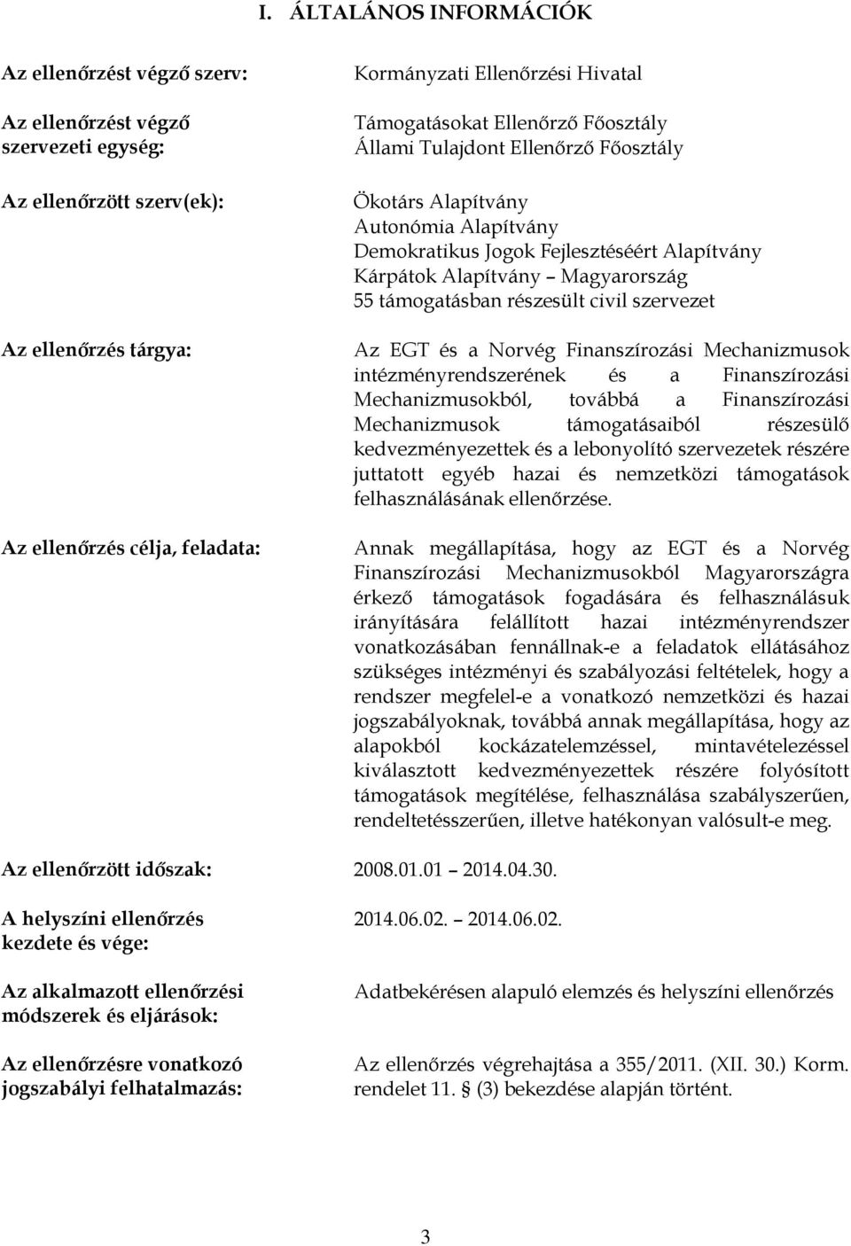 támogatásban részesült civil szervezet Az EGT és a Norvég Finanszírozási Mechanizmusok intézményrendszerének és a Finanszírozási Mechanizmusokból, továbbá a Finanszírozási Mechanizmusok