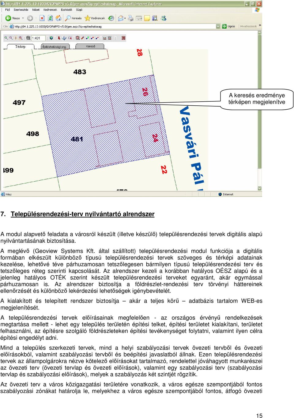 A meglév (Geoview Systems Kft.