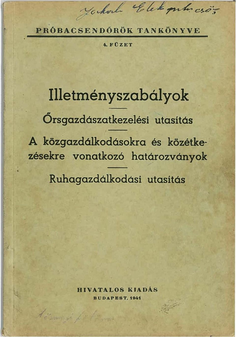 A közgazdálkodásokra és közétke.zésekre vonatkozó h.