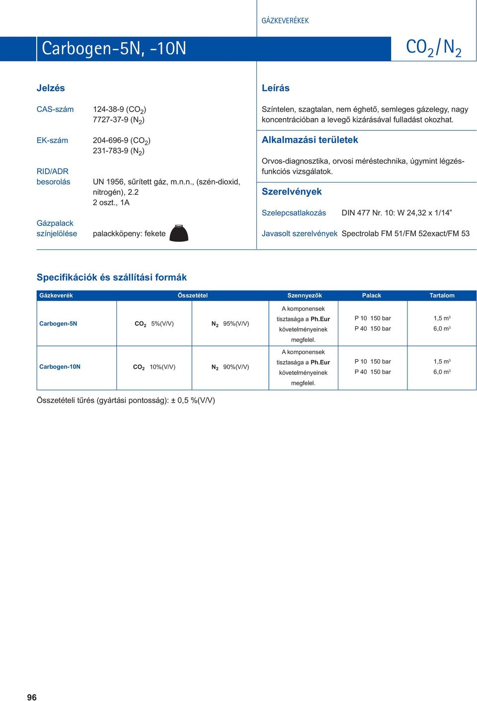 Orvos-diagnosztika, orvosi méréstechnika, úgymint légzésfunkciós vizsgálatok. Szelepcsatlakozás DIN 477 Nr.