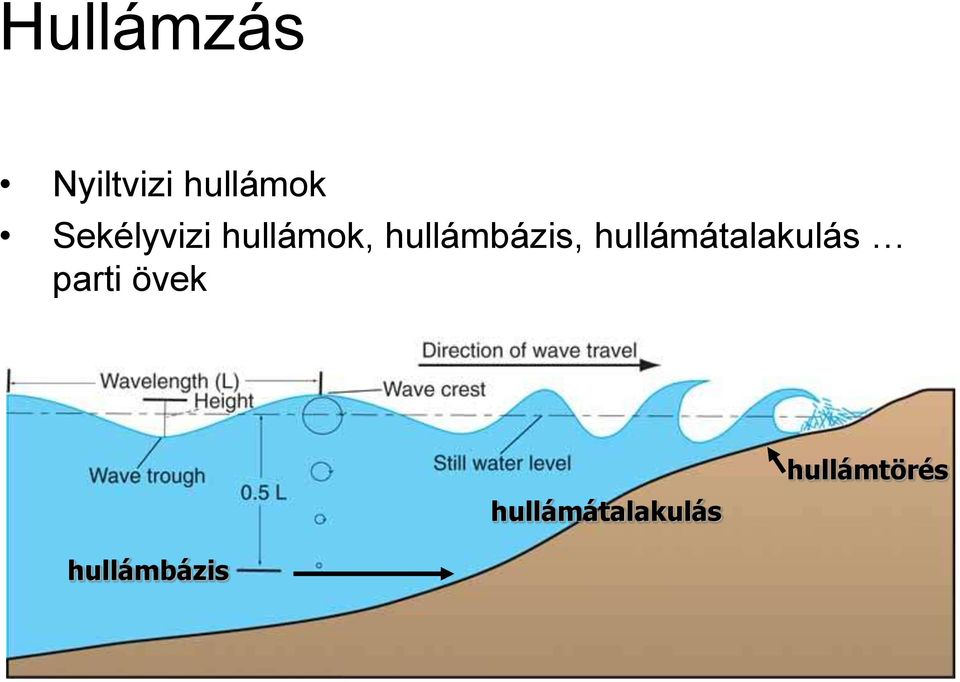 hullámbázis, hullámátalakulás