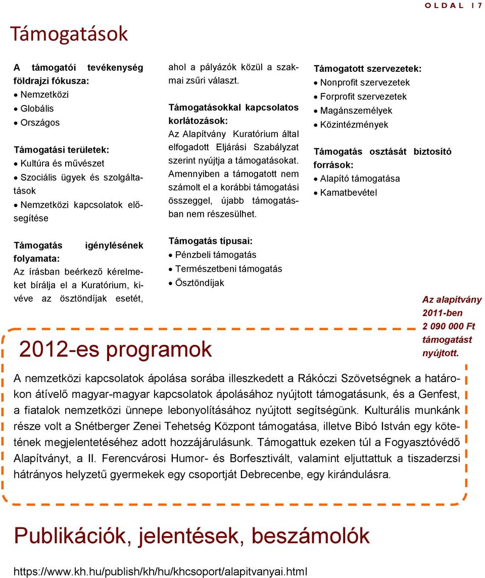 Amennyiben a támogatott nem számolt el a korábbi támogatási összeggel, újabb támogatásban nem részesülhet.