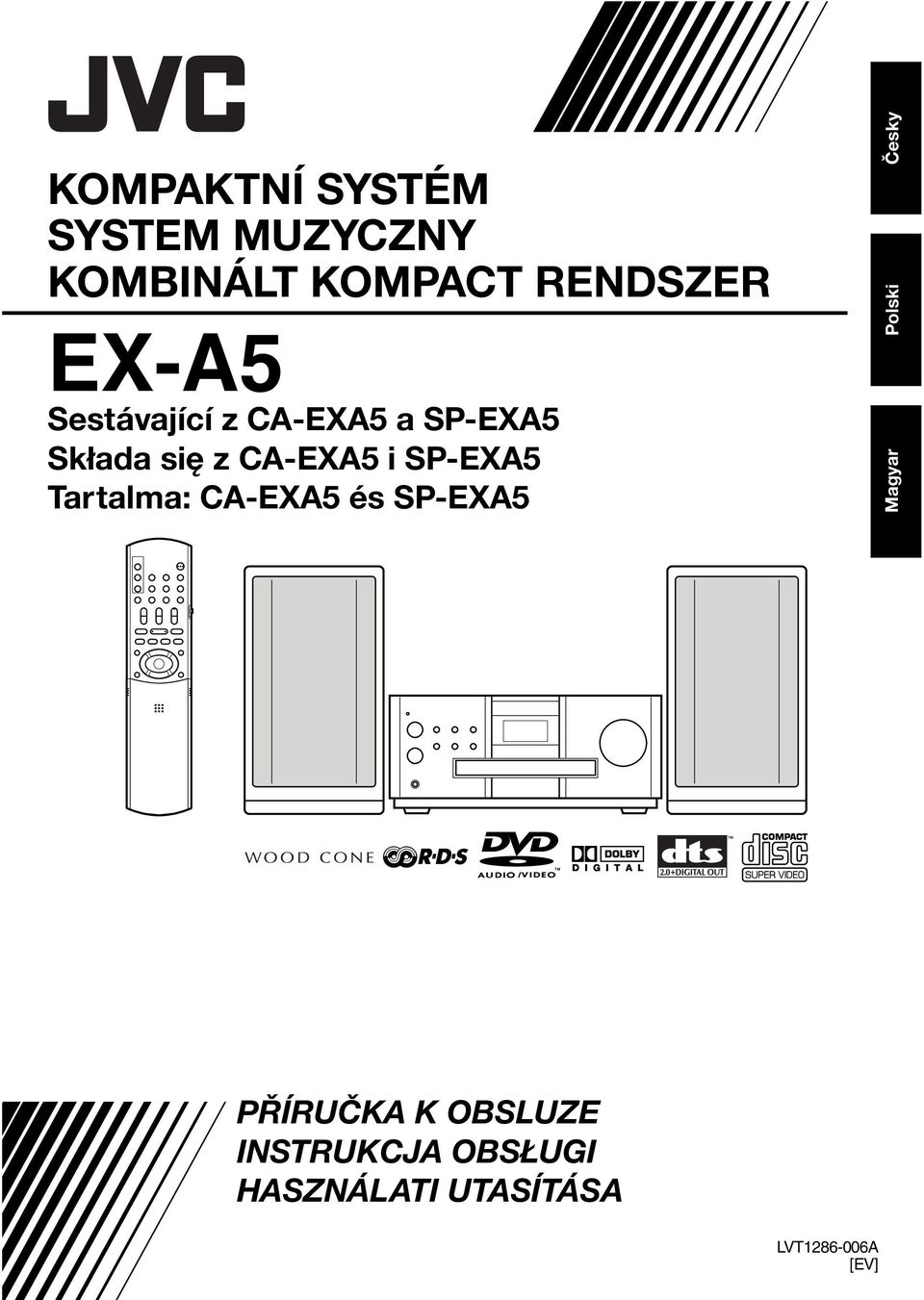 SP-EXA5 Tartalma: CA-EXA5 és SP-EXA5 Česky Polski Magyar