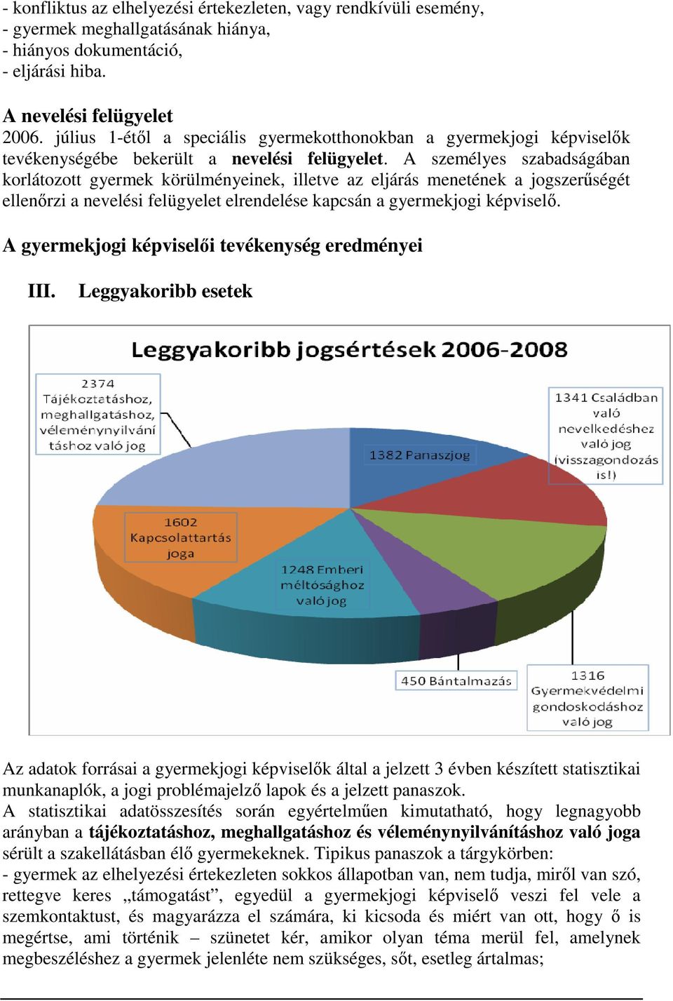 A személyes szabadságában korlátozott gyermek körülményeinek, illetve az eljárás menetének a jogszerűségét ellenőrzi a nevelési felügyelet elrendelése kapcsán a gyermekjogi képviselő.