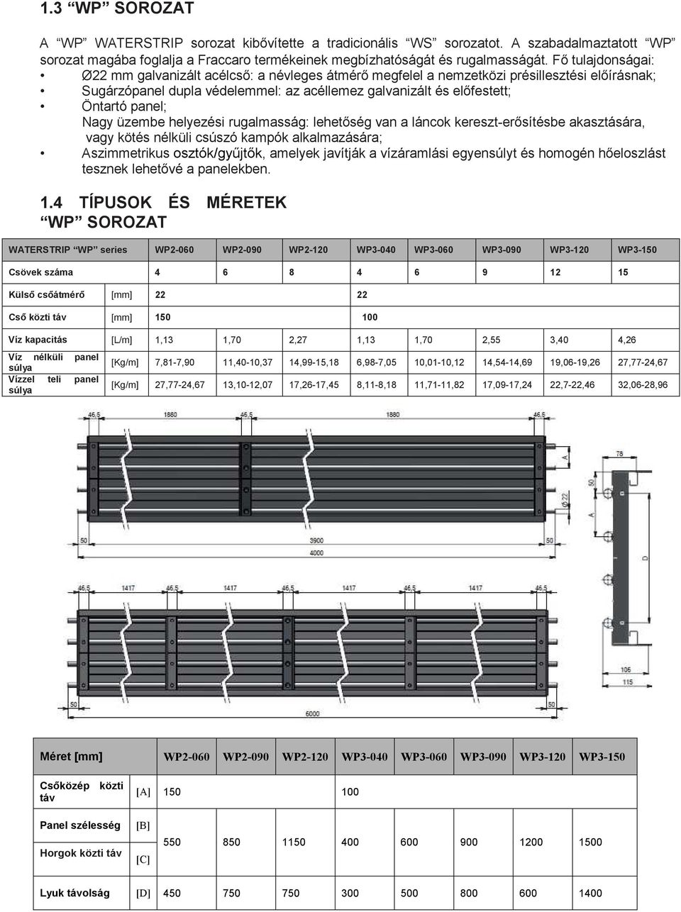 lhőség van a láncok ksz-ősíésb akaszásáa, vagy köés nélküli csúszó kampók alkalmazásáa; Aszimmikus oszók/gyűjők, amlyk javíják a vízáamlási gynsúly és homogén hőloszlás sznk lhővé a panlkbn. 1.