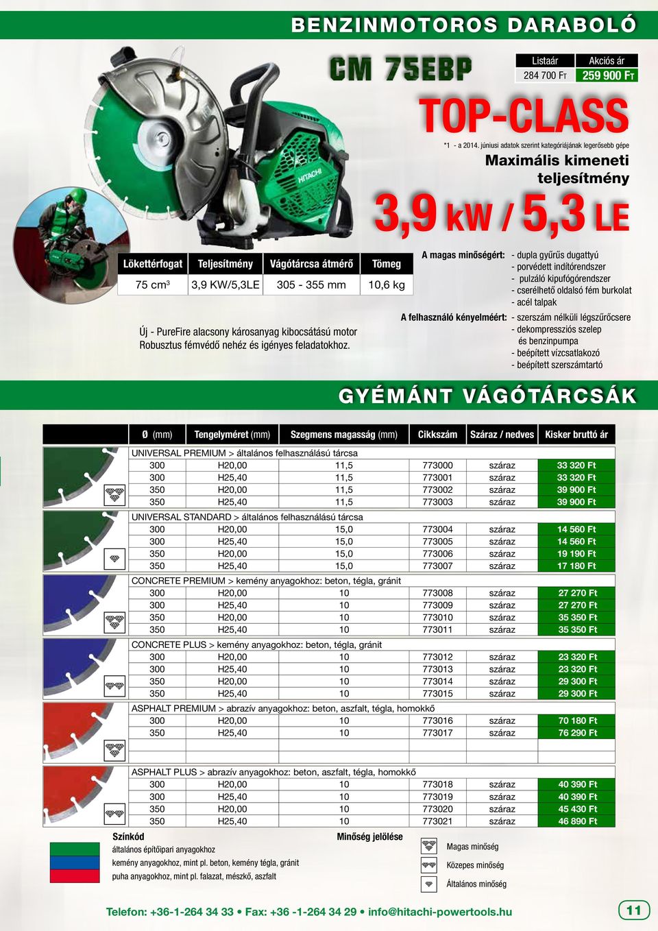 kibocsátású motor Robusztus fémvédő nehéz és igényes feladatokhoz.