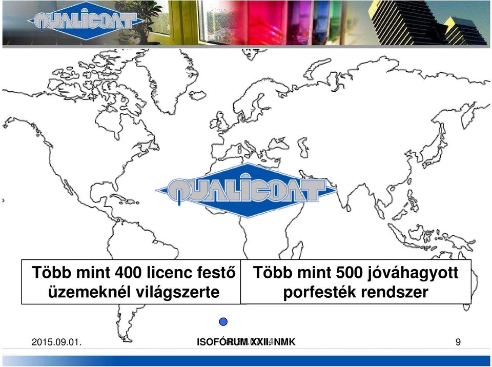 500 jóváhagyott porfesték rendszer