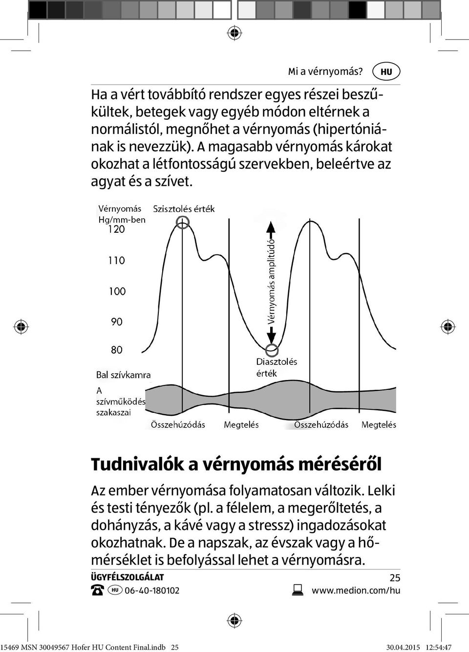 A magasabb vérnyomás károkat okozhat a létfontosságú szervekben, beleértve az agyat és a szívet.