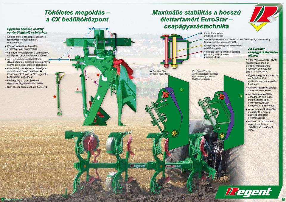 vontatási pont kijelzése biztosítja az optimális és könnyű beállítást.